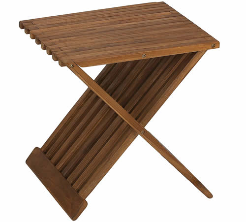 Bare Décor Rocco Folding Stool