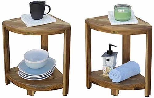 EcoDecors Oasis Shower Stool