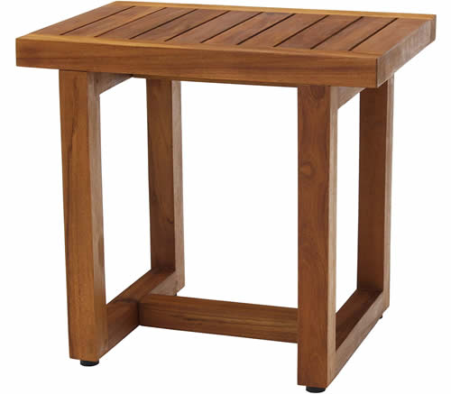 Spa Teak Stool