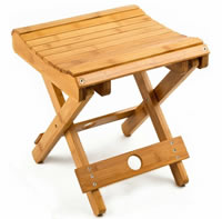 Bamboo shaving stool