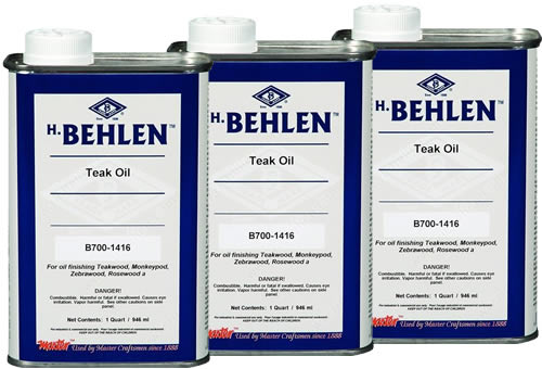 Behlen teak oil