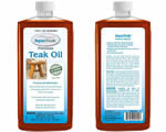 Quick drying aqua teak oil