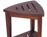 Small corner foot stool