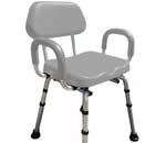 Padded shower chair