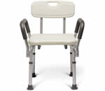 Chair with arms and backrest