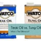 Teak oil vs tung oil
